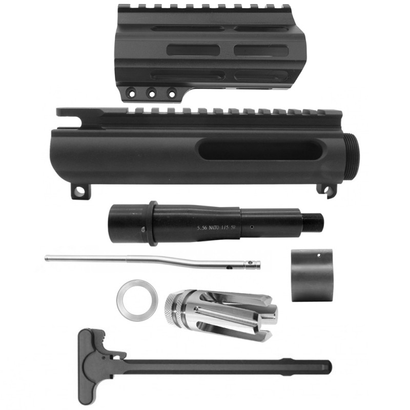 AR-15 .223/5.56 5" Barrel 4" Handguard M Lok| PISTOL UPPER BUILD UPK111 [ASSMBLED]
