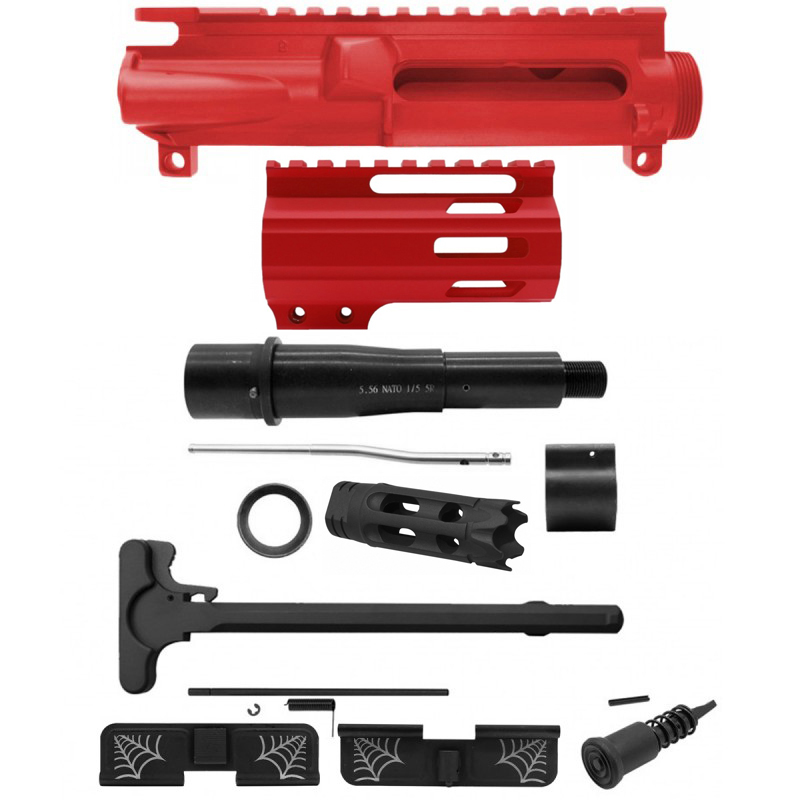 AR-15 .223/5.56 5" Barrel 4" Handguard M Lok| PISTOL UPPER BUILD UPK115 [ASSMBLED]