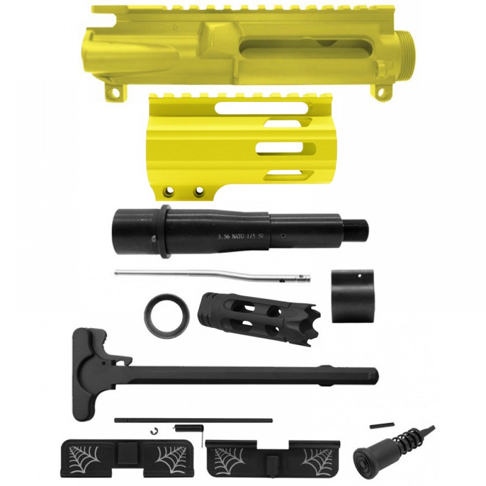 AR-15 .223/5.56 5" Barrel 4" Handguard M Lok| PISTOL UPPER BUILD UPK115 [ASSMBLED]