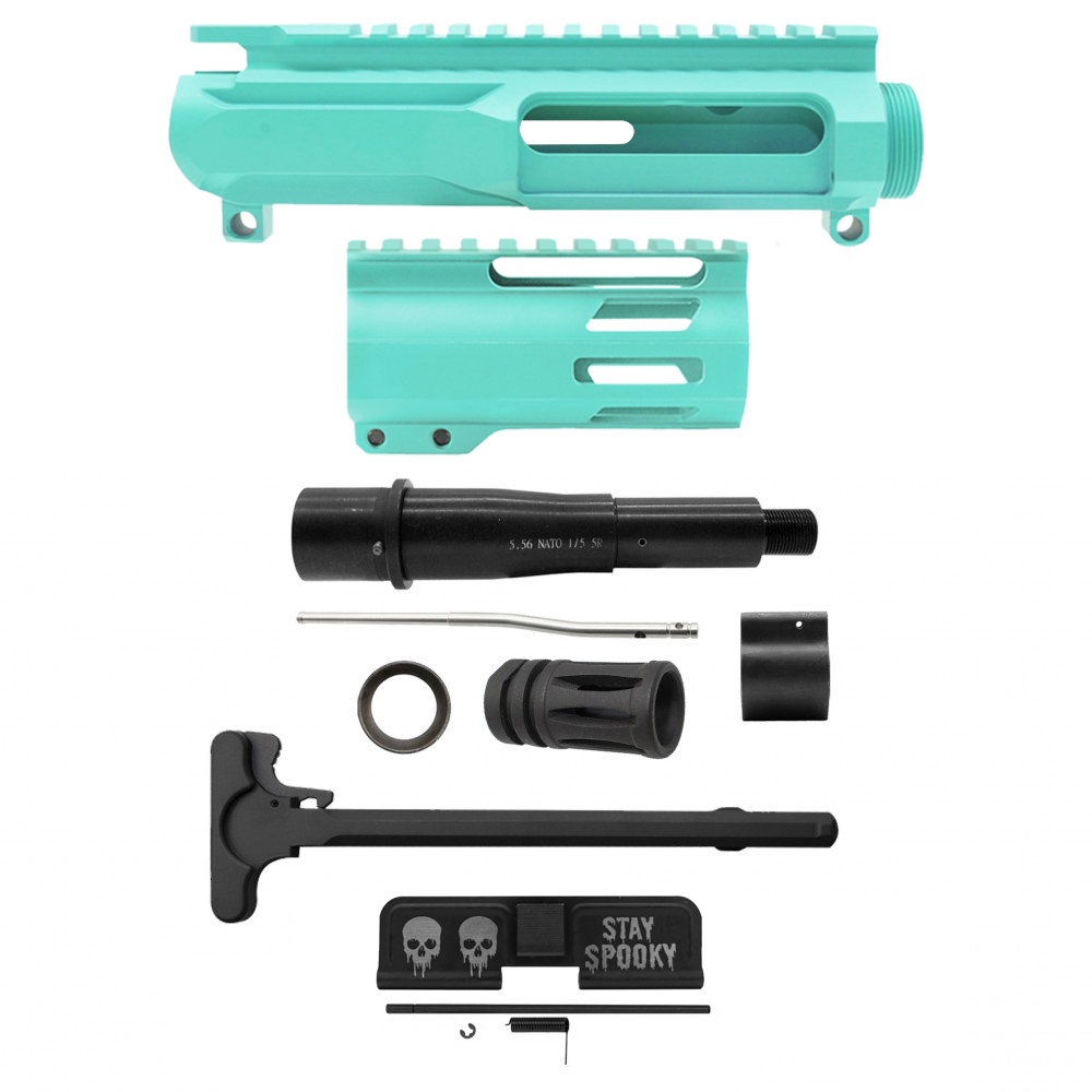 CERAKOTE OPTIONS|AR-15 5'' BARREL 4'' M-LOK HANDGUARD |PISTOL UPPER BUILD UPK116 [ASSEMBLED]