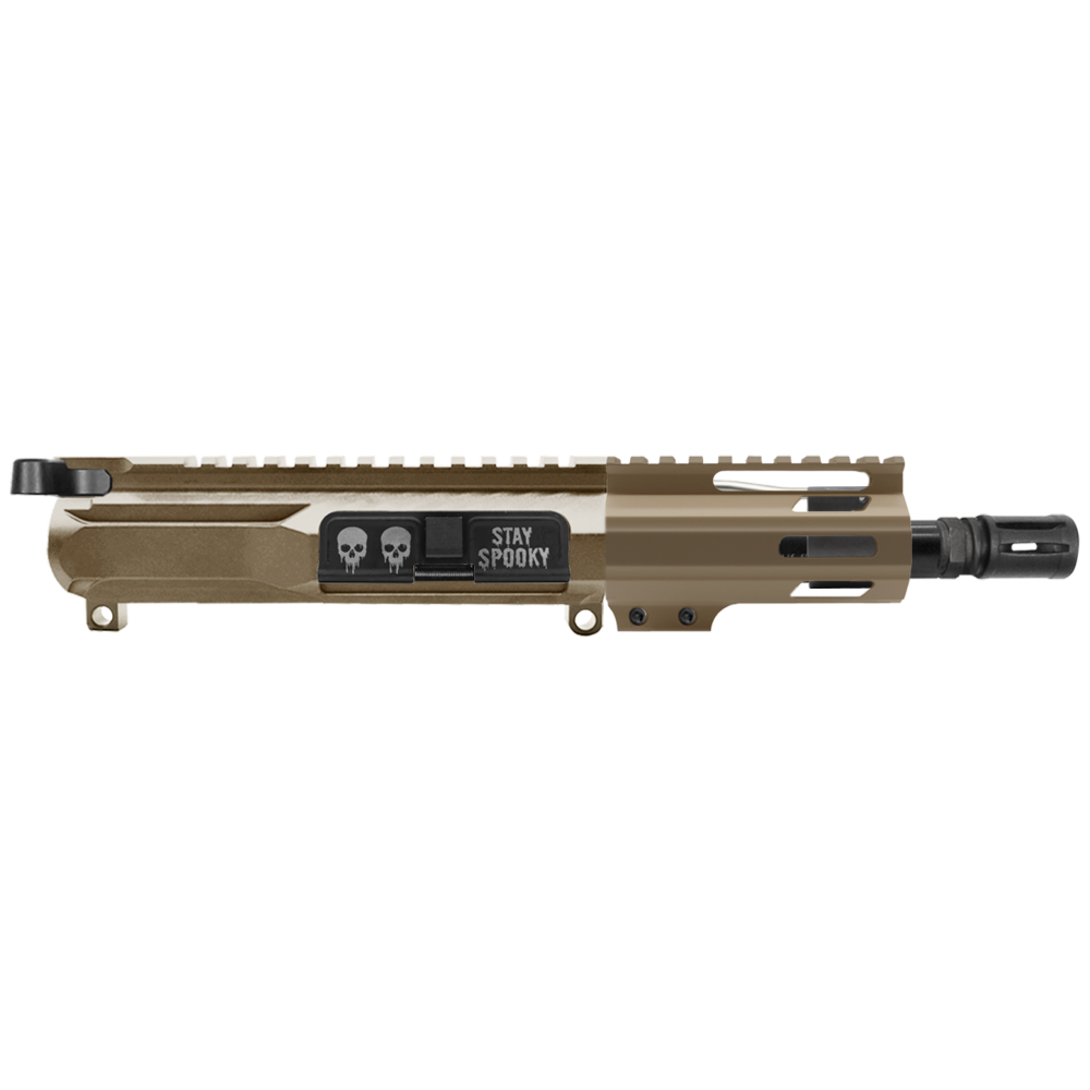 CERAKOTE OPTIONS|AR-15 5'' BARREL 4'' M-LOK HANDGUARD |PISTOL UPPER BUILD UPK116 [ASSEMBLED]