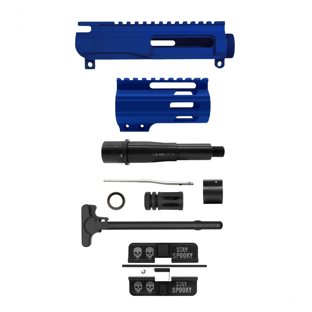 CERAKOTE OPTIONS|AR-15 5'' BARREL 4'' M-LOK HANDGUARD |PISTOL UPPER BUILD UPK116 [ASSEMBLED]