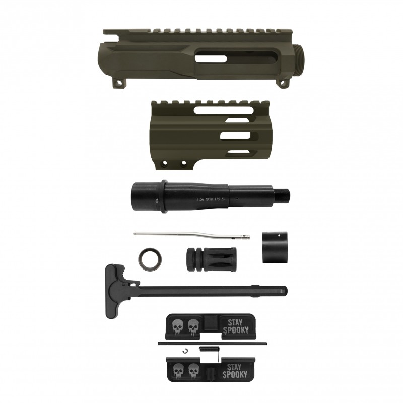 CERAKOTE OPTIONS|AR-15 5'' BARREL 4'' M-LOK HANDGUARD |PISTOL UPPER BUILD UPK116 [ASSEMBLED]