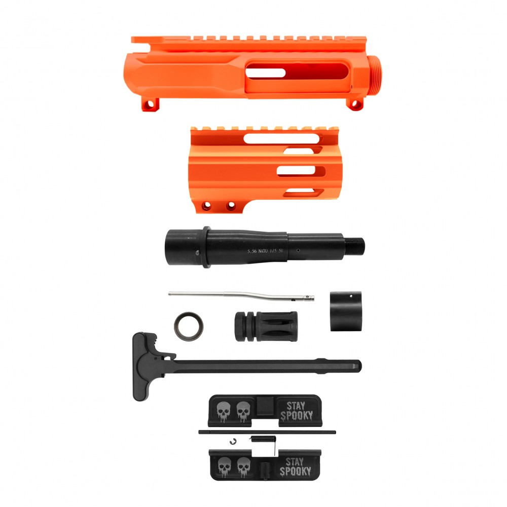 CERAKOTE OPTIONS|AR-15 5'' BARREL 4'' M-LOK HANDGUARD |PISTOL UPPER BUILD UPK116 [ASSEMBLED]