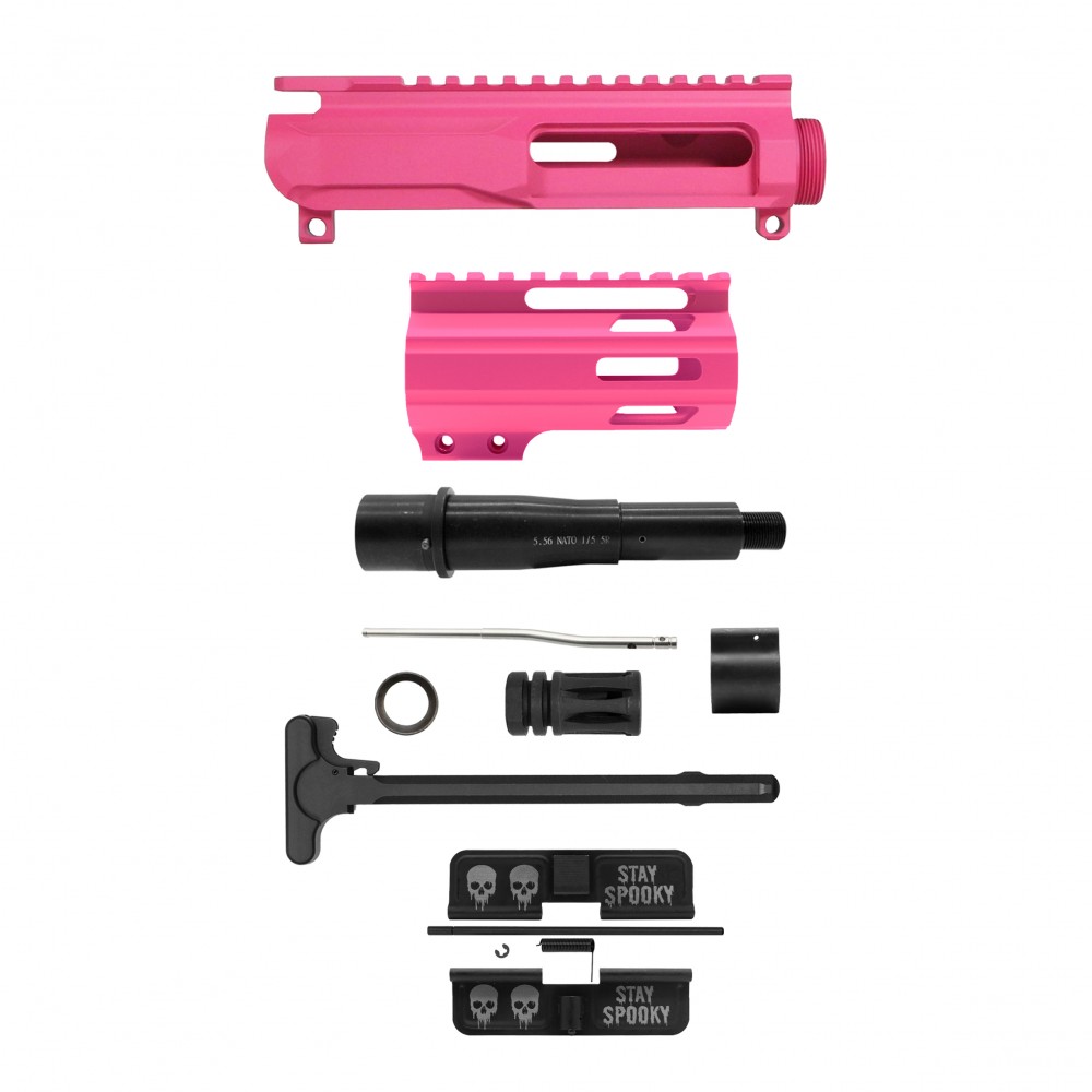 CERAKOTE OPTIONS|AR-15 5'' BARREL 4'' M-LOK HANDGUARD |PISTOL UPPER BUILD UPK116 [ASSEMBLED]