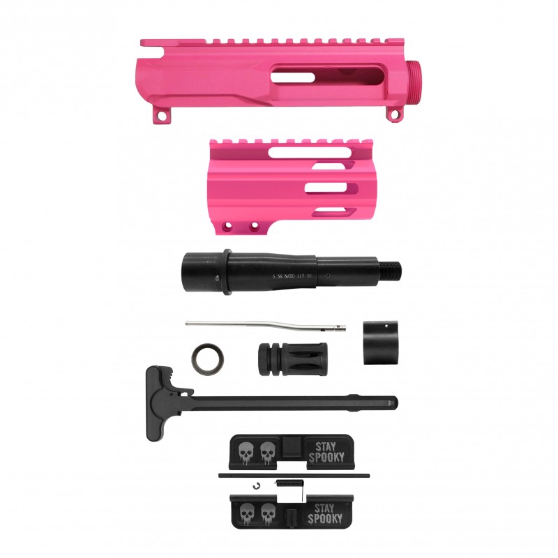 CERAKOTE OPTIONS|AR-15 5'' BARREL 4'' M-LOK HANDGUARD |PISTOL UPPER BUILD UPK116 [ASSEMBLED]