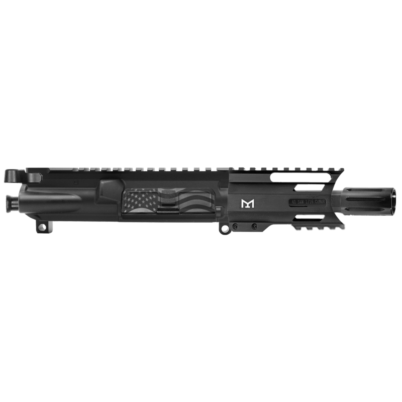 AR-40/ 40 S&W 4" Barrel 4" Handguard M Lok | PISTOL UPPER BUILD UPK117 [ASSMBLED]