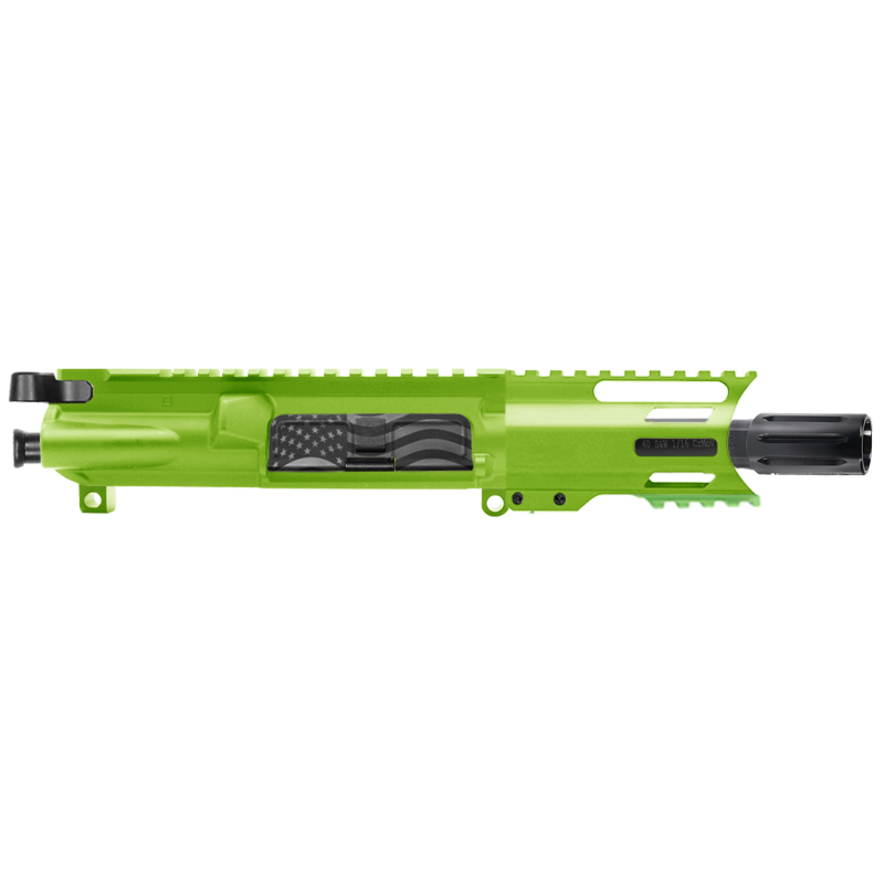 AR-40/ 40 S&W 4" Barrel 4" Handguard M Lok | PISTOL UPPER BUILD UPK117 [ASSMBLED]
