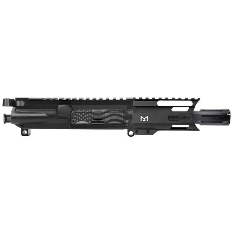 AR-40/ 40 S&W 4" Barrel 4" Handguard M Lok | PISTOL UPPER BUILD UPK117 [ASSMBLED]