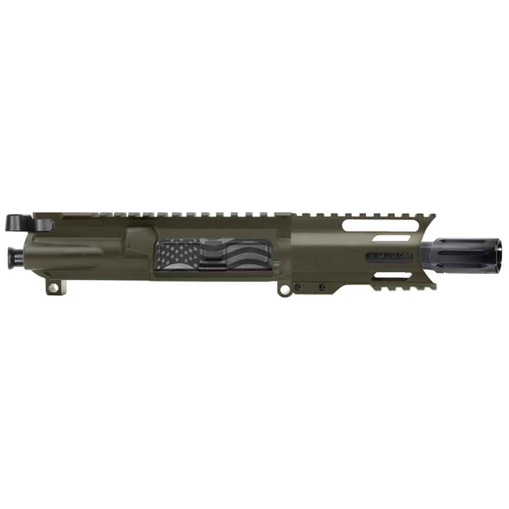 AR-40/ 40 S&W 4" Barrel 4" Handguard M Lok | PISTOL UPPER BUILD UPK117 [ASSMBLED]