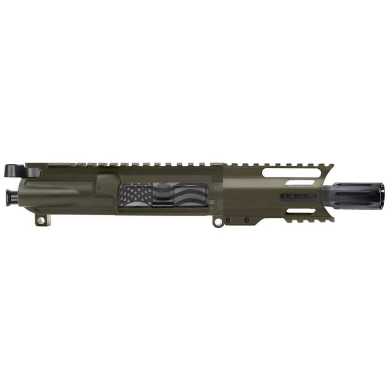AR-40/ 40 S&W 4" Barrel 4" Handguard M Lok | PISTOL UPPER BUILD UPK117 [ASSMBLED]