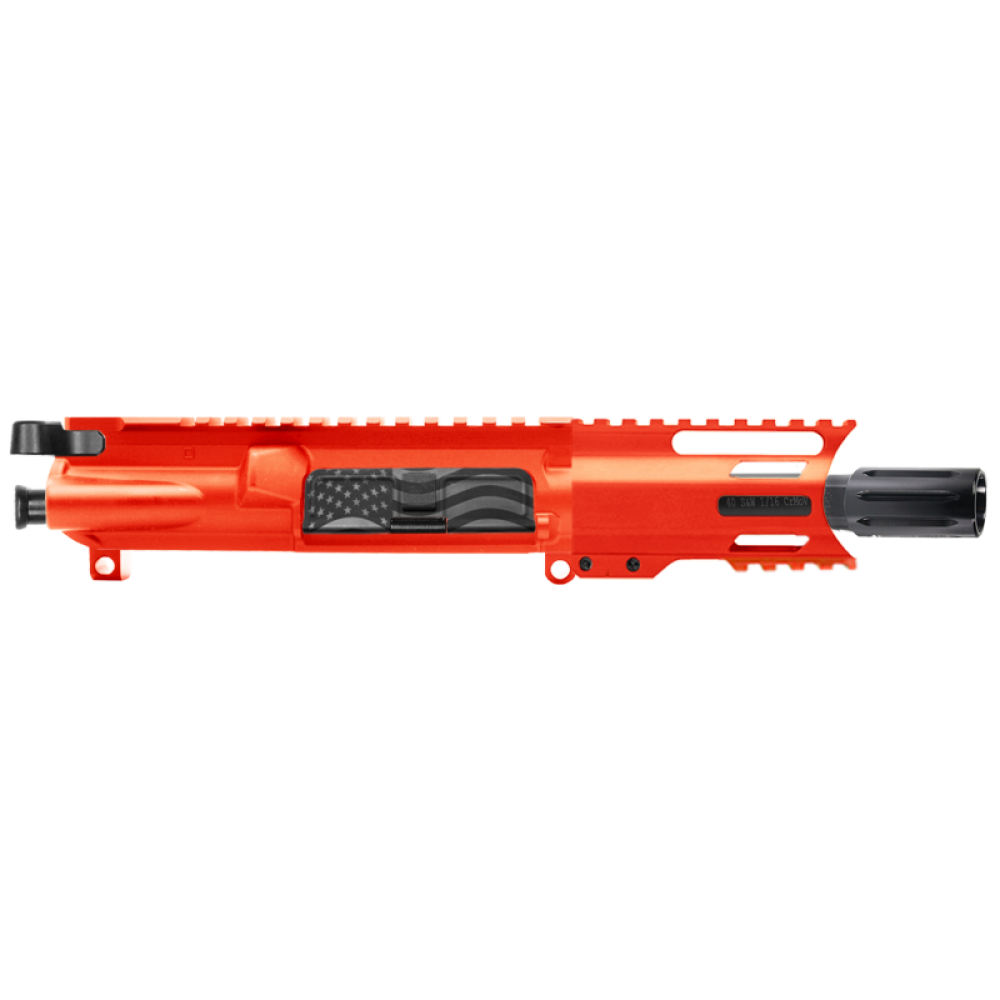 AR-40/ 40 S&W 4" Barrel 4" Handguard M Lok | PISTOL UPPER BUILD UPK117 [ASSMBLED]