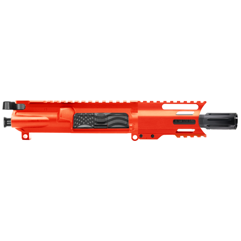 AR-40/ 40 S&W 4" Barrel 4" Handguard M Lok | PISTOL UPPER BUILD UPK117 [ASSMBLED]