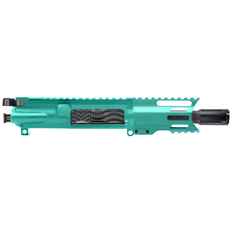AR-40/ 40 S&W 4" Barrel 4" Handguard M Lok | PISTOL UPPER BUILD UPK117 [ASSMBLED]