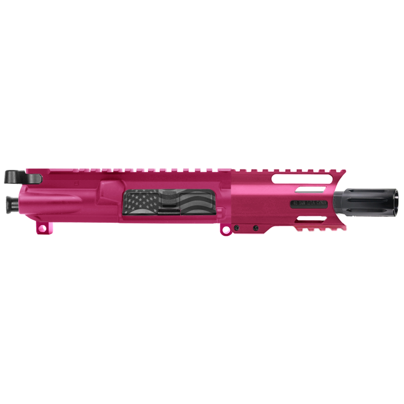 AR-40/ 40 S&W 4" Barrel 4" Handguard M Lok | PISTOL UPPER BUILD UPK117 [ASSMBLED]