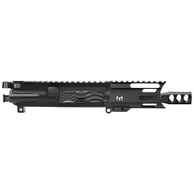 AR-40/ 40 S&W 4" Barrel 4" Handguard M Lok | PISTOL UPPER BUILD UPK117 [ASSMBLED]