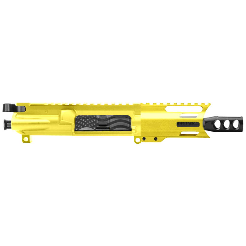 AR-40/ 40 S&W 4" Barrel 4" Handguard M Lok | PISTOL UPPER BUILD UPK117 [ASSMBLED]