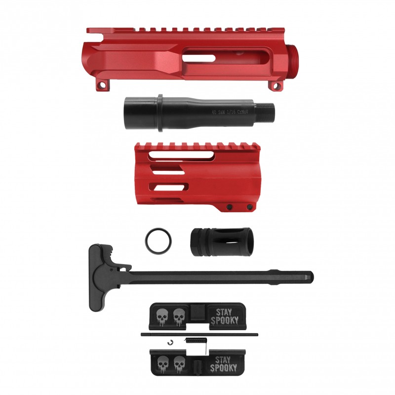 AR-40/ 40 S&W 4" Barrel 4" Handguard M Lok | PISTOL UPPER BUILD UPK118 [ASSMBLED]