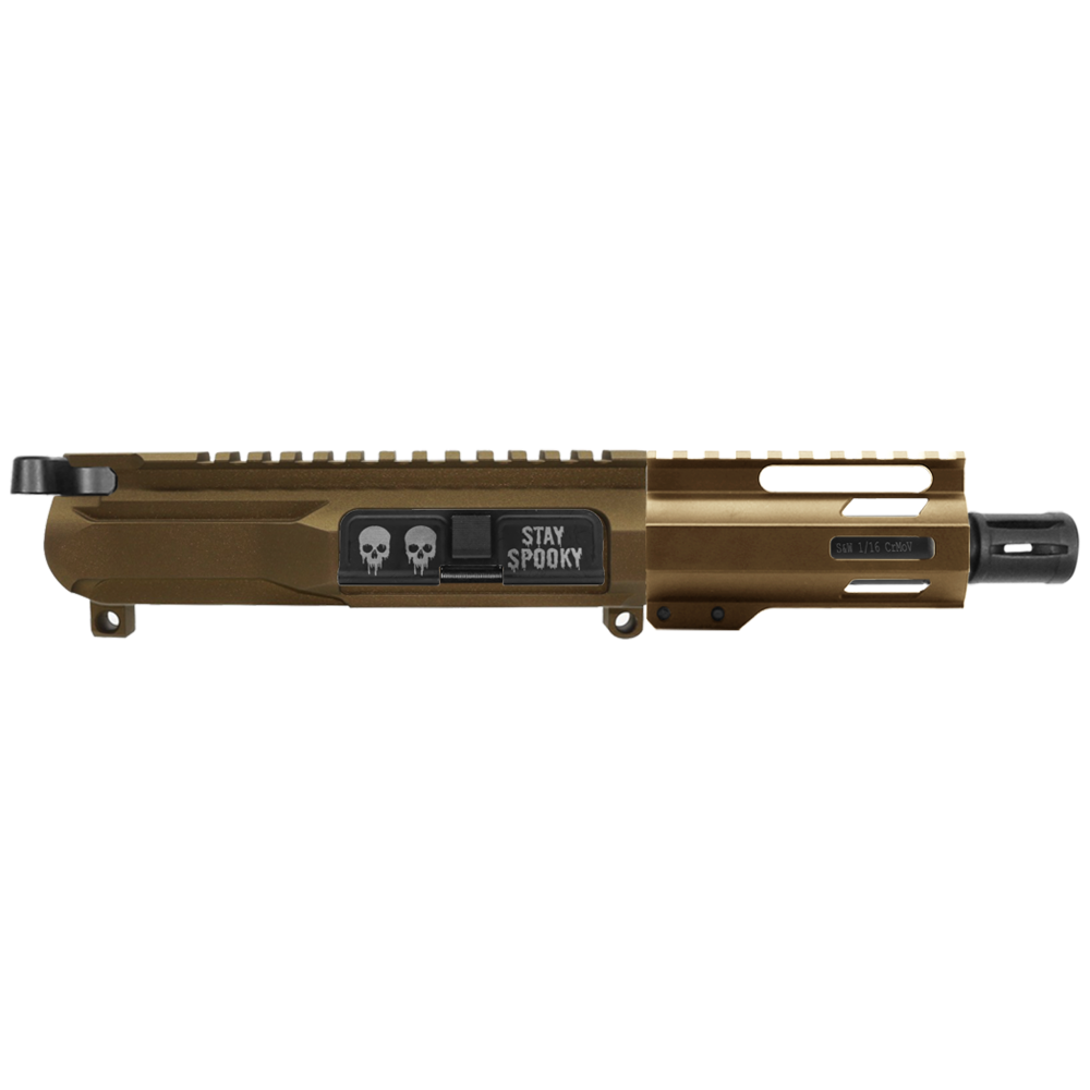 AR-40/ 40 S&W 4" Barrel 4" Handguard M Lok | PISTOL UPPER BUILD UPK118 [ASSMBLED]