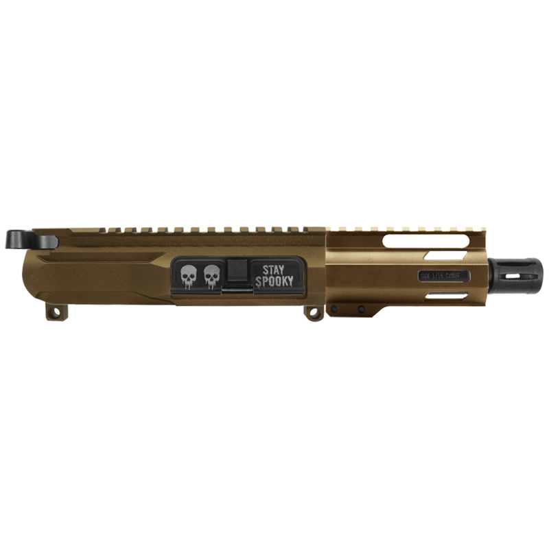 AR-40/ 40 S&W 4" Barrel 4" Handguard M Lok | PISTOL UPPER BUILD UPK118 [ASSMBLED]