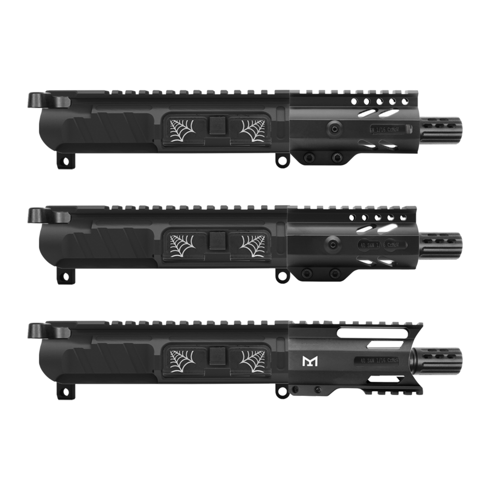 AR-40/ 40 S&W 4" Barrel 4" Handguard Option | PISTOL UPPER BUILD UPK119 [ASSMBLED]