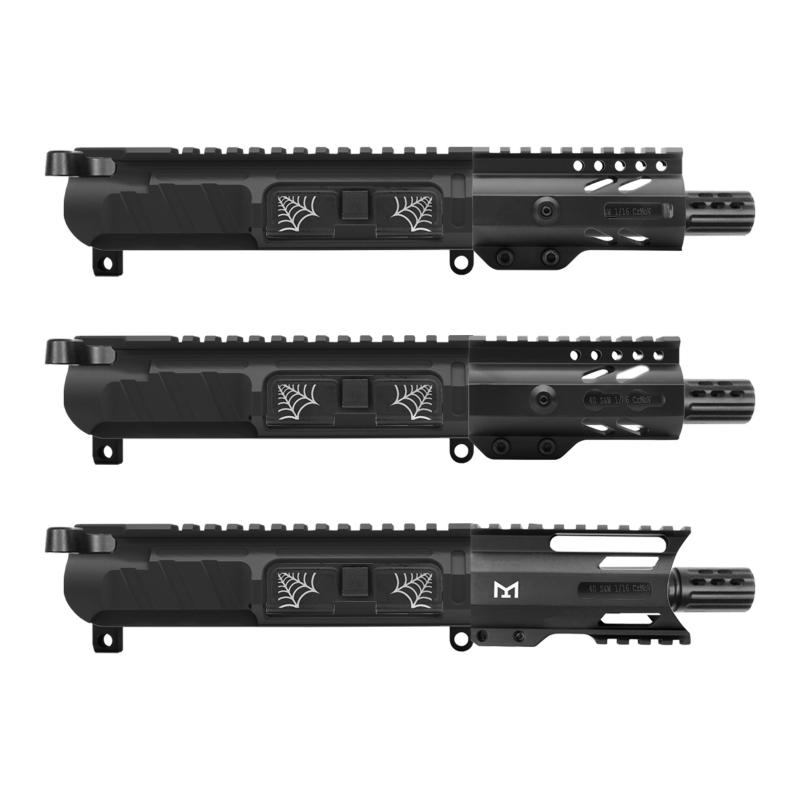 AR-40/ 40 S&W 4" Barrel 4" Handguard Option | PISTOL UPPER BUILD UPK119 [ASSMBLED]