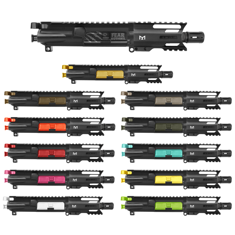 AR-40/ 40 S&W 4" Barrel 4" Handguard | PISTOL UPPER BUILD UPK120 [ASSMBLED]