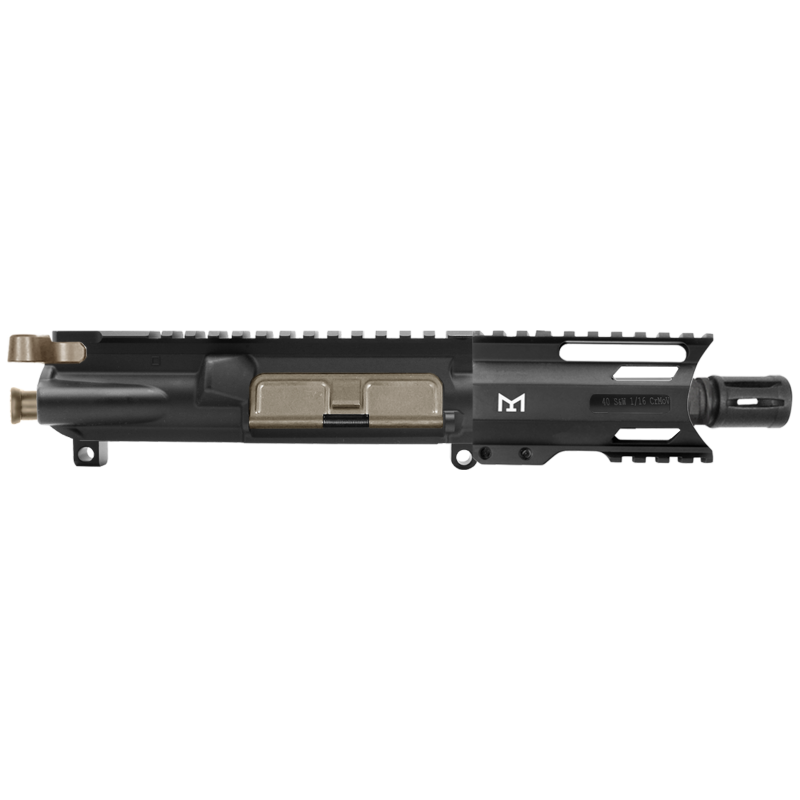 AR-40/ 40 S&W 4" Barrel 4" Handguard | PISTOL UPPER BUILD UPK120 [ASSMBLED]