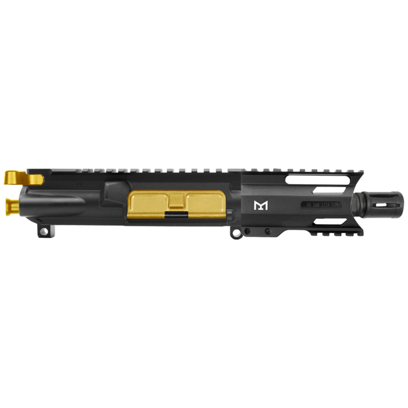 AR-40/ 40 S&W 4" Barrel 4" Handguard | PISTOL UPPER BUILD UPK120 [ASSMBLED]