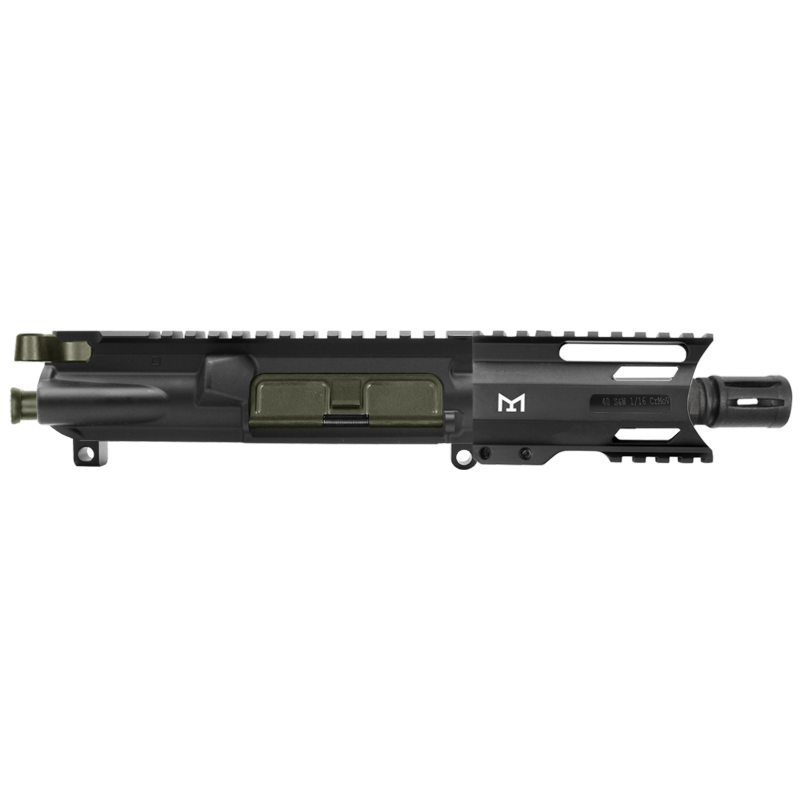 AR-40/ 40 S&W 4" Barrel 4" Handguard | PISTOL UPPER BUILD UPK120 [ASSMBLED]