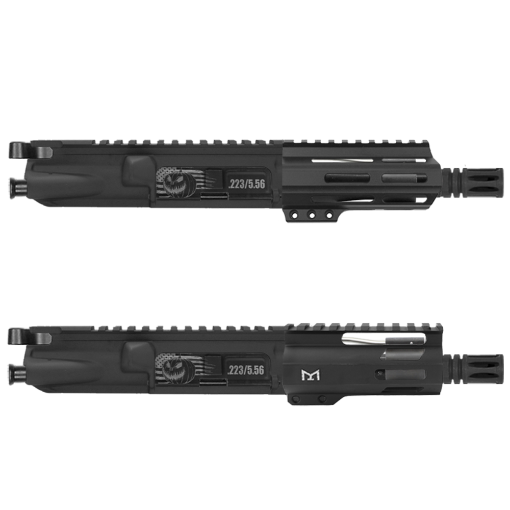 AR-15 .223/5.56 5" Barrel 4" Handguard M Lok| PISTOL UPPER BUILD UPK121 [ASSEMBLED]