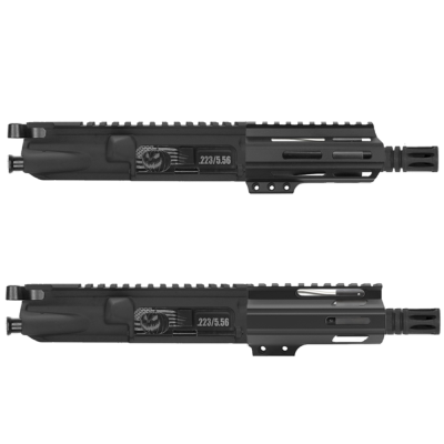 AR-15 .223/5.56 5" Barrel 4" Handguard M Lok| PISTOL UPPER BUILD UPK121 [ASSEMBLED]