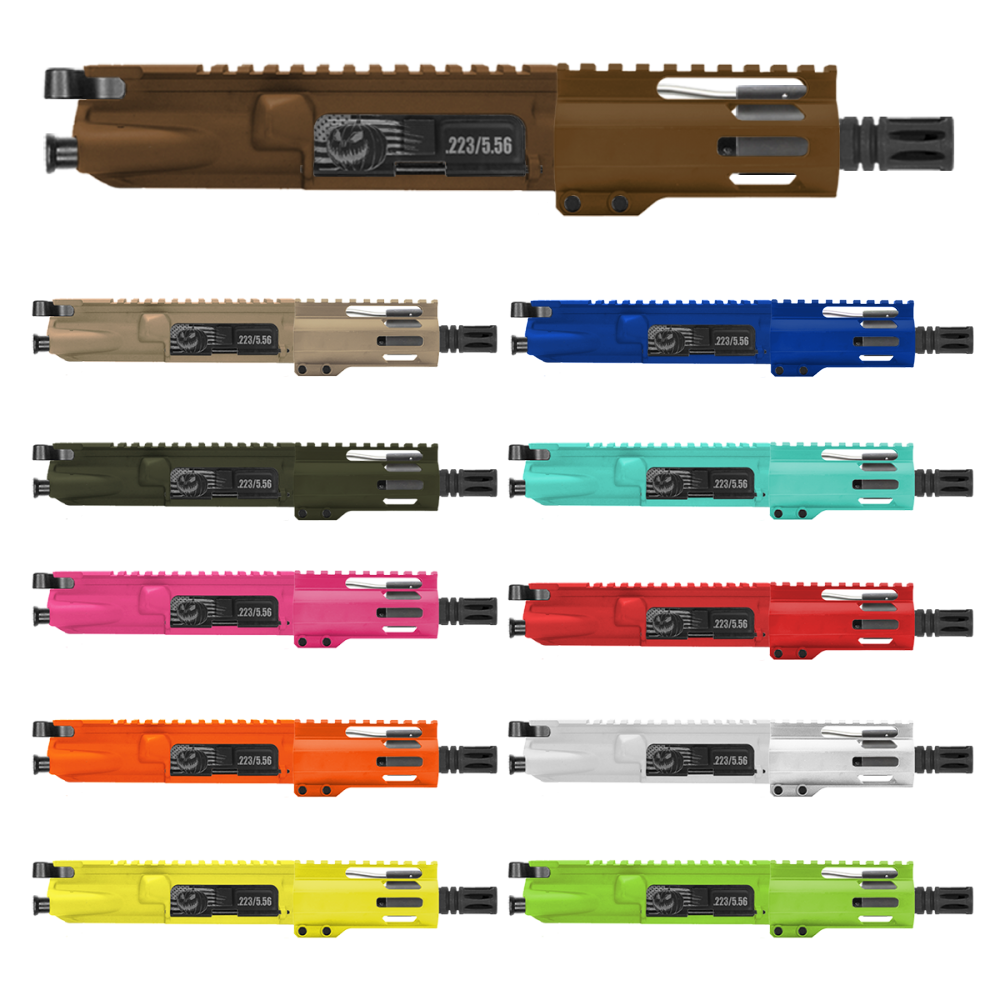 AR-15 .223/5.56 5" Barrel 4" Handguard M Lok| PISTOL UPPER BUILD UPK122 [ASSEMBLED]