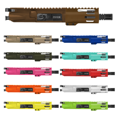 AR-15 .223/5.56 5" Barrel 4" Handguard M Lok| PISTOL UPPER BUILD UPK122 [ASSEMBLED]