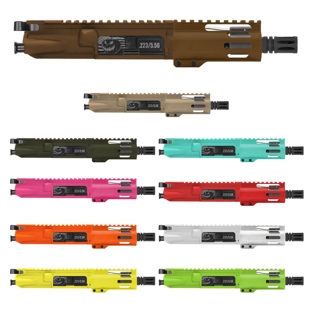 AR-15 .223/5.56 5" Barrel 4" Handguard M Lok| PISTOL UPPER BUILD UPK122 [ASSEMBLED]