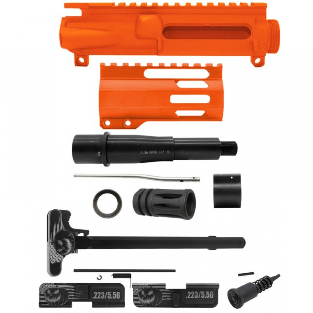 AR-15 .223/5.56 5" Barrel 4" Handguard M Lok| PISTOL UPPER BUILD UPK122 [ASSEMBLED]