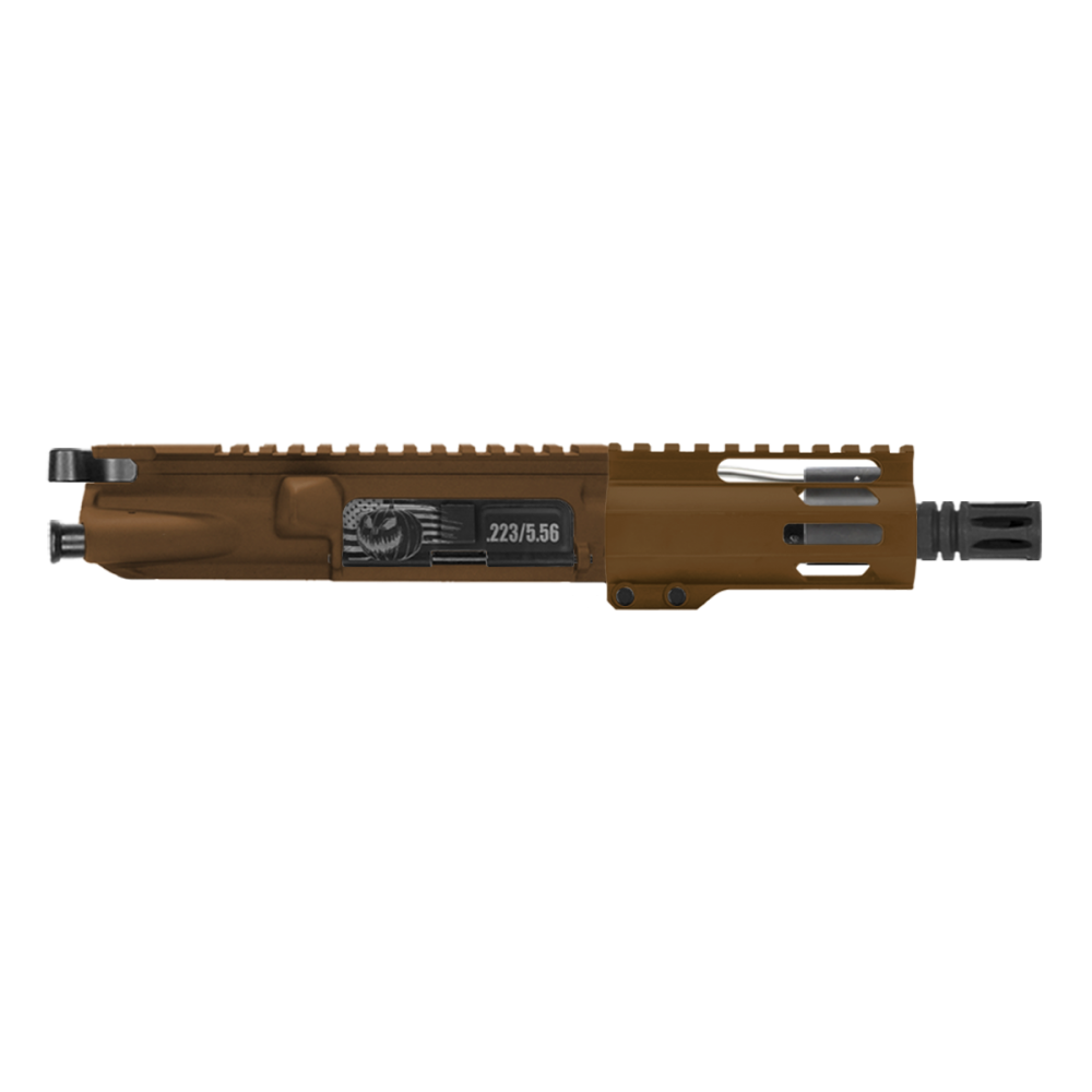 AR-15 .223/5.56 5" Barrel 4" Handguard M Lok| PISTOL UPPER BUILD UPK122 [ASSEMBLED]