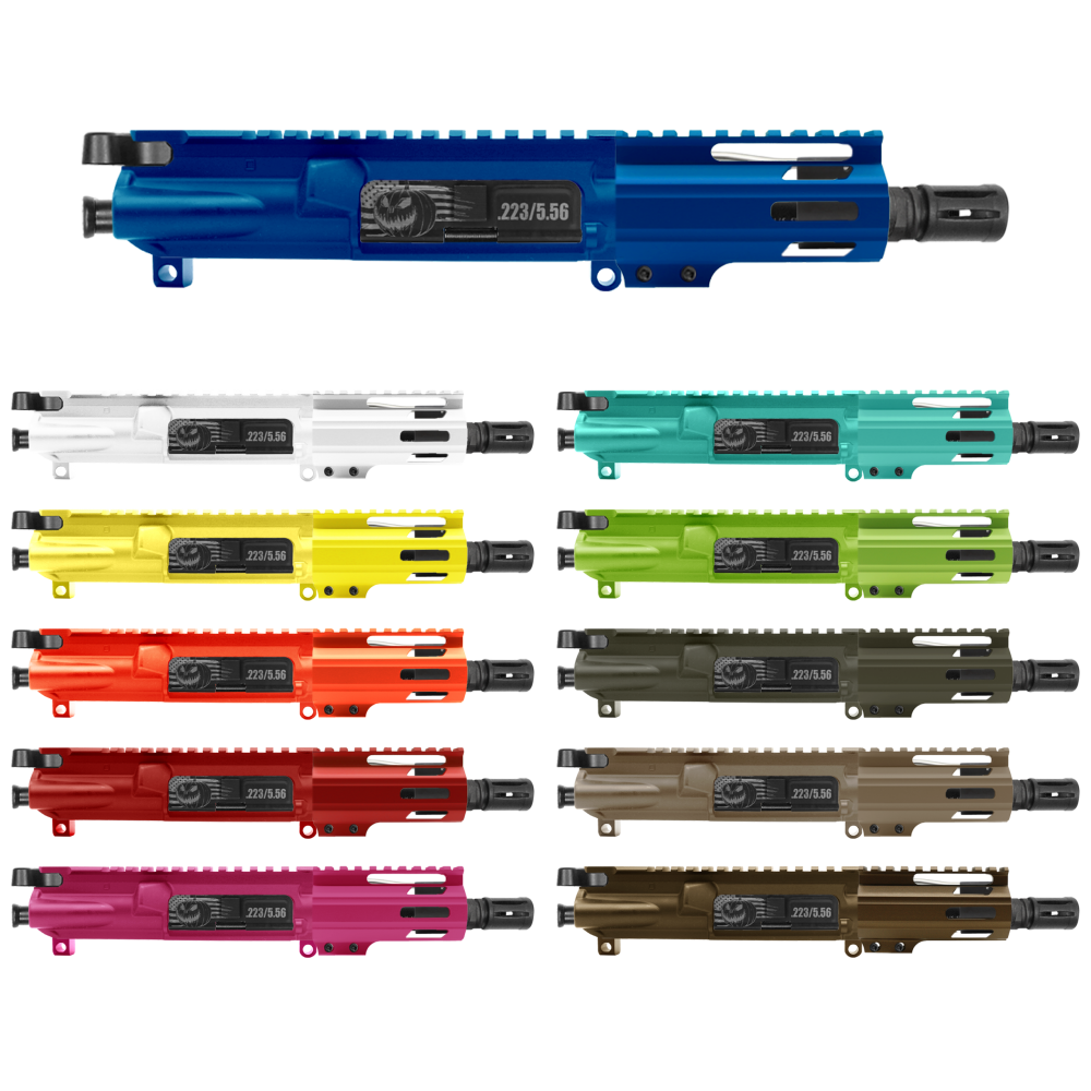 AR-15 .223/5.56 5" Barrel 4" Handguard M Lok| PISTOL UPPER BUILD UPK122 [ASSEMBLED]