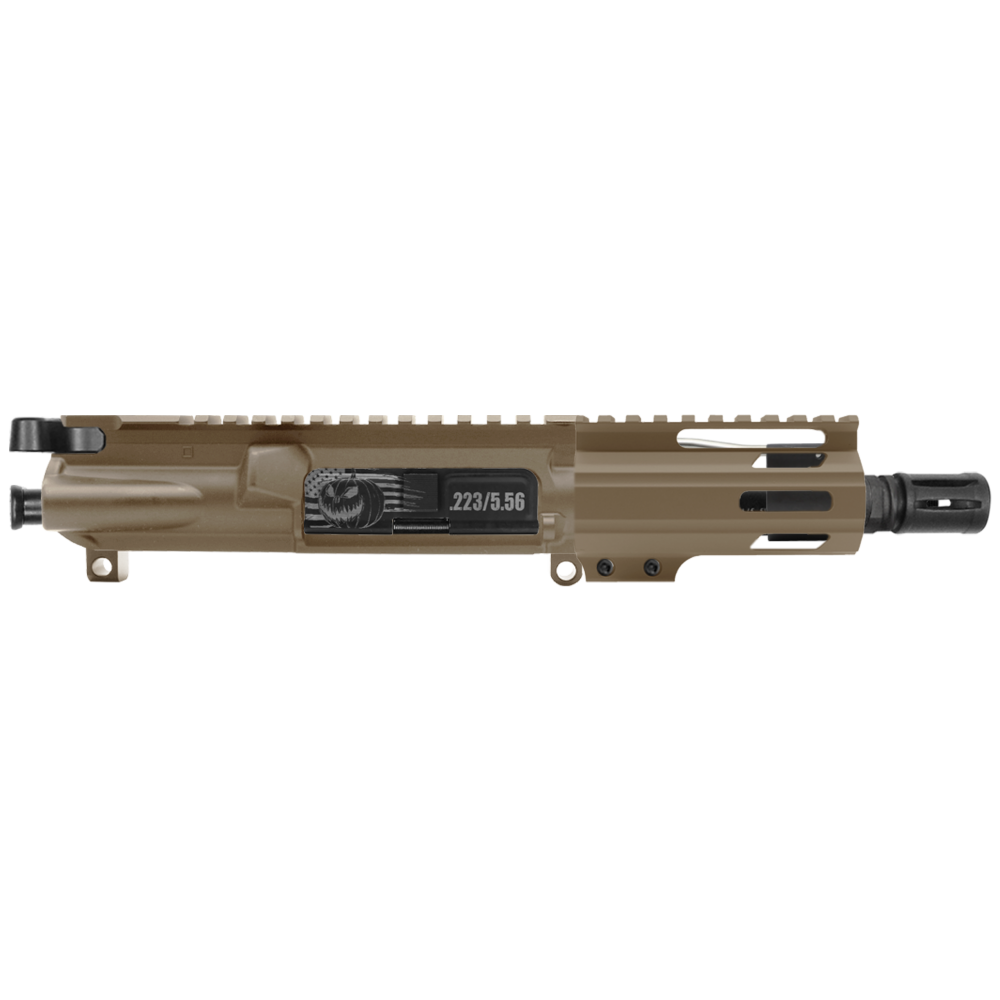 AR-15 .223/5.56 5" Barrel 4" Handguard M Lok| PISTOL UPPER BUILD UPK122 [ASSEMBLED]