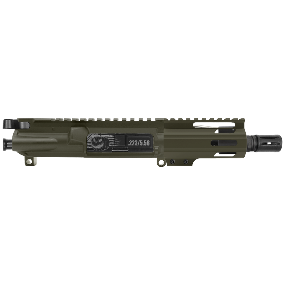 AR-15 .223/5.56 5" Barrel 4" Handguard M Lok| PISTOL UPPER BUILD UPK122 [ASSEMBLED]