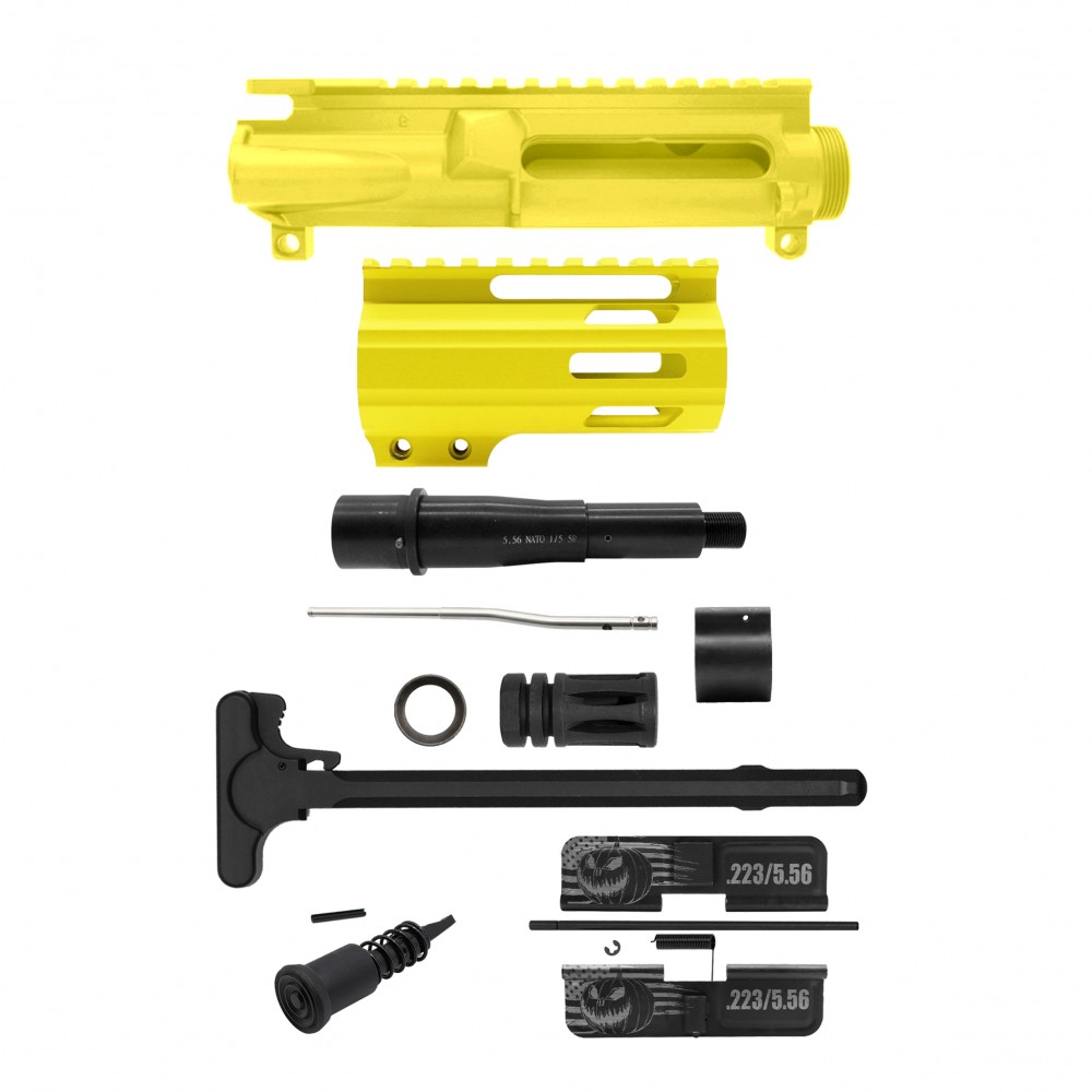 AR-15 .223/5.56 5" Barrel 4" Handguard M Lok| PISTOL UPPER BUILD UPK122 [ASSEMBLED]