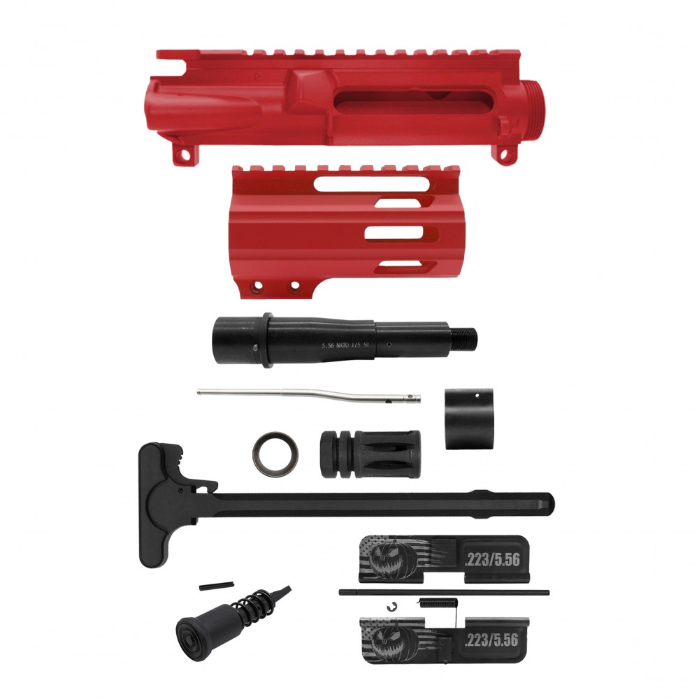 AR-15 .223/5.56 5" Barrel 4" Handguard M Lok| PISTOL UPPER BUILD UPK122 [ASSEMBLED]