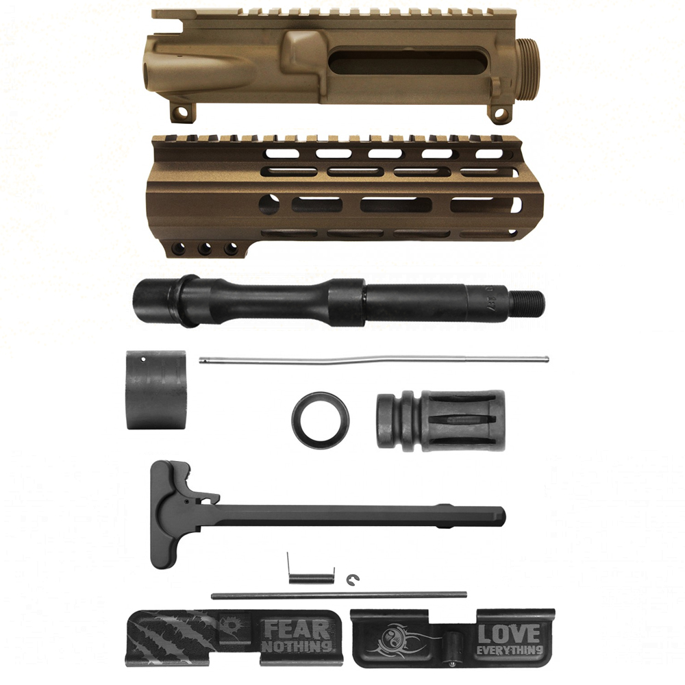 AR-15 .223/5.56 7" Barrel 7" Handguard M Lok| Pistol Upper Build UPK124 [ASSEMBLED]