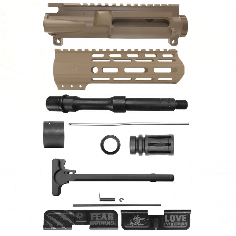 AR-15 .223/5.56 7" Barrel 7" Handguard M Lok| Pistol Upper Build UPK124 [ASSEMBLED]