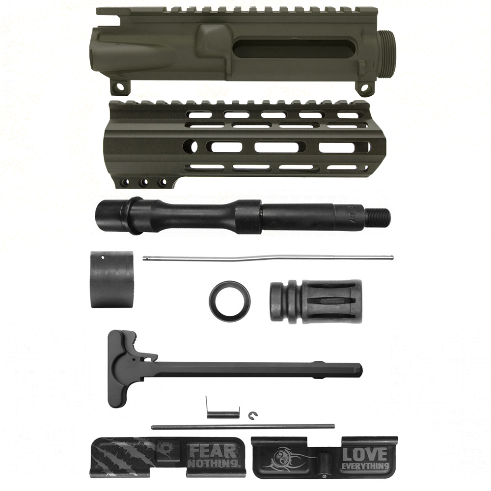 AR-15 .223/5.56 7" Barrel 7" Handguard M Lok| Pistol Upper Build UPK124 [ASSEMBLED]