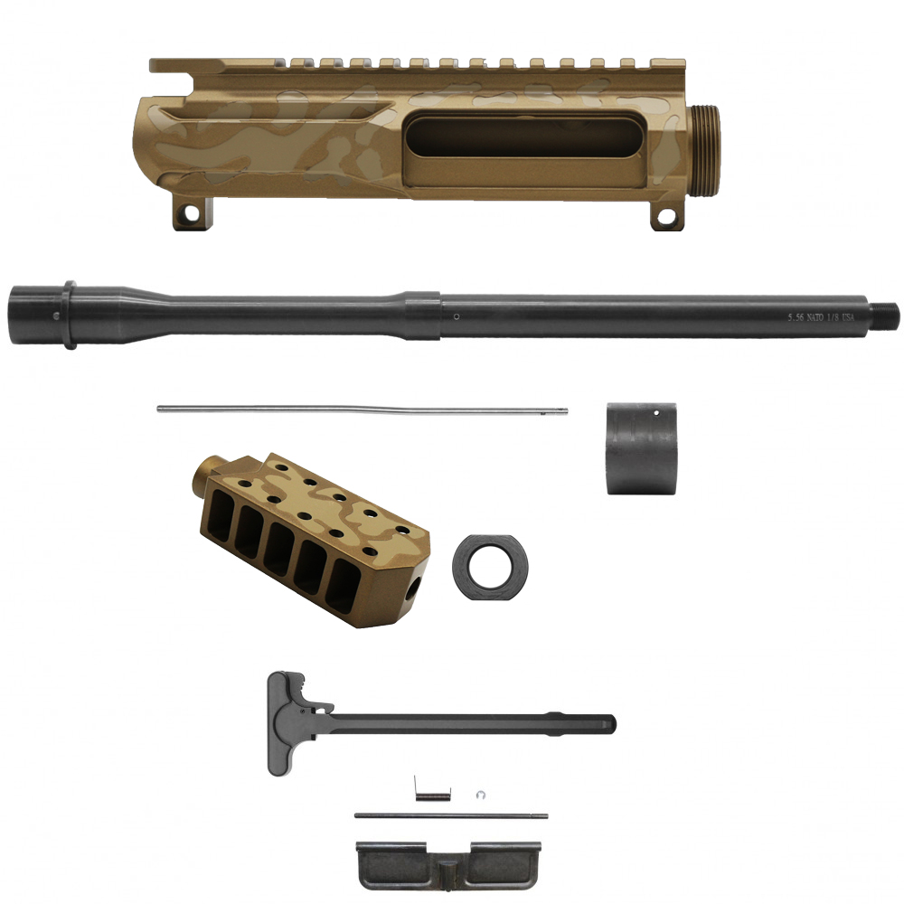 AR-15 .223/5.56 16" Barrel  W/ Handguard Size Option | Carbine Upper Build UPK135 [ASSMBLED]