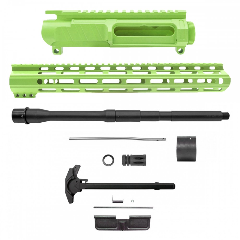 CERAKOTE OPTIONS|AR-15 16'' BARREL 15'' M-LOK HANDGUARD | CARBINE UPPER BUILD UPK137 [ASSEMBLED]