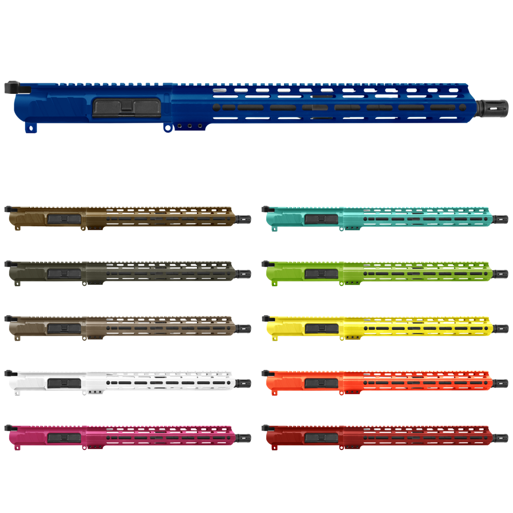CERAKOTE OPTIONS|AR-15 16'' BARREL 15'' M-LOK HANDGUARD | CARBINE UPPER BUILD UPK137 [ASSEMBLED]