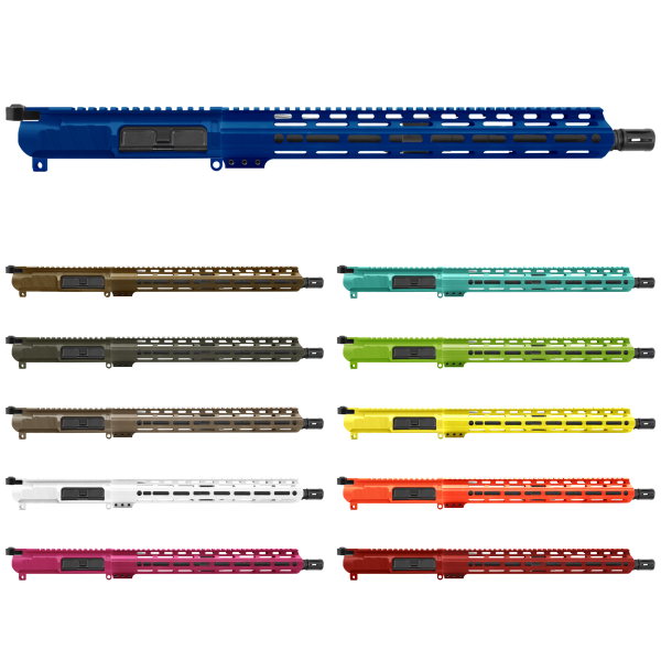 CERAKOTE OPTIONS|AR-15 16'' BARREL 15'' M-LOK HANDGUARD | CARBINE UPPER BUILD UPK137 [ASSEMBLED]