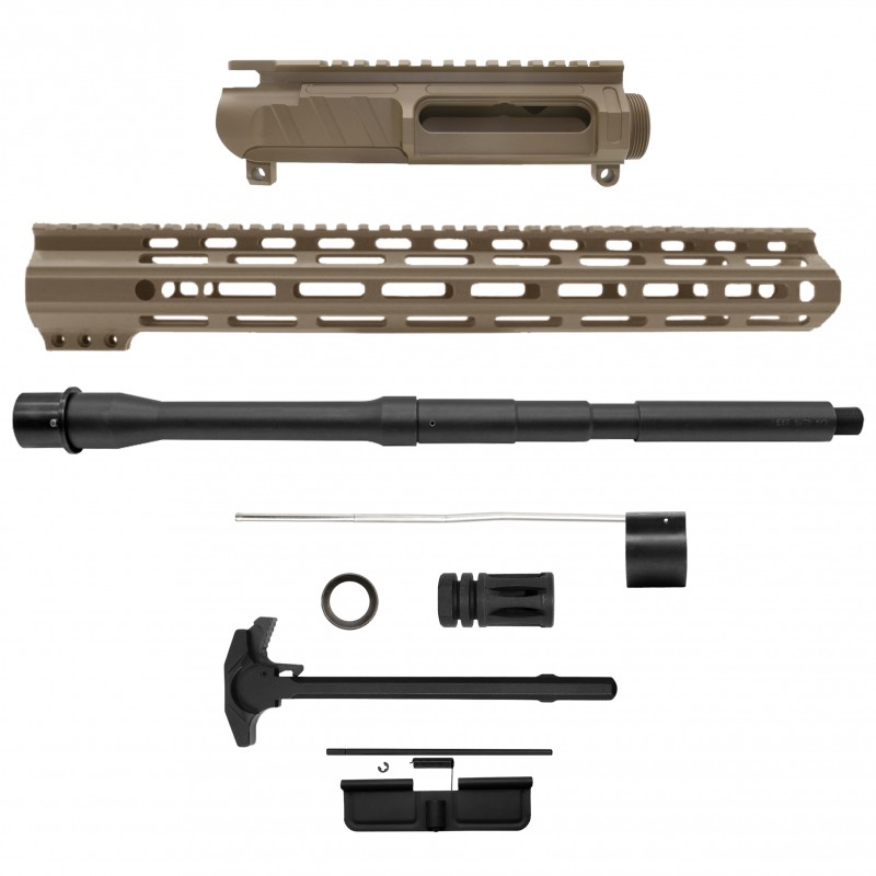 CERAKOTE OPTIONS|AR-15 16'' BARREL 15'' M-LOK HANDGUARD | CARBINE UPPER BUILD UPK137 [ASSEMBLED]